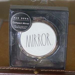 ⚡️Rae Dunn "MIRROR" Compact Mirror